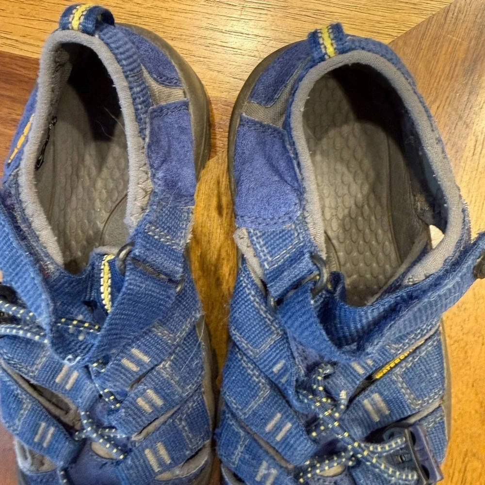 Keen Kids Blue and Yellow Water Shoes